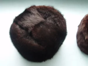 шапка меховая кролик