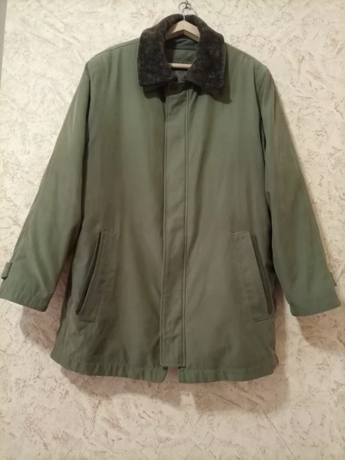 Куртка осенняя с подстежкой, р.52