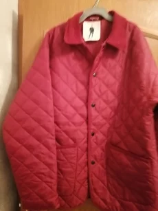 Куртка новая красная осенняя 54-56