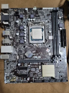 Комплект 1151 ASUS H110M-K intel-i3 6100