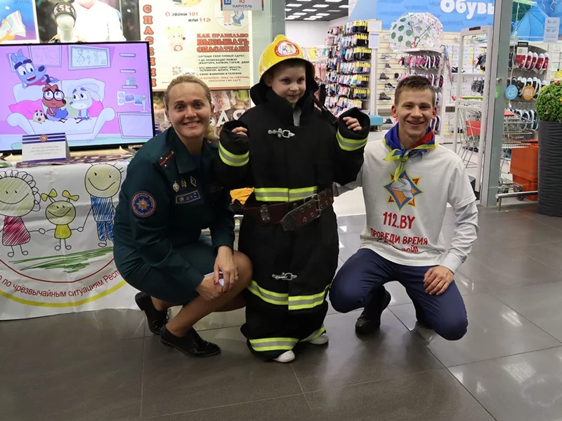 В торговом центре «Карусель» в Бобруйске стартовала акция «Не оставляйте детей одних»