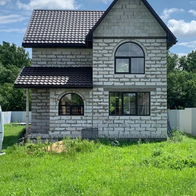 Установили окна REHAU в загородный дом в Калинино. Посмотрите на эту красоту!