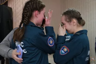 В средней школе №24 прошло торжественное посвящение в спасатели