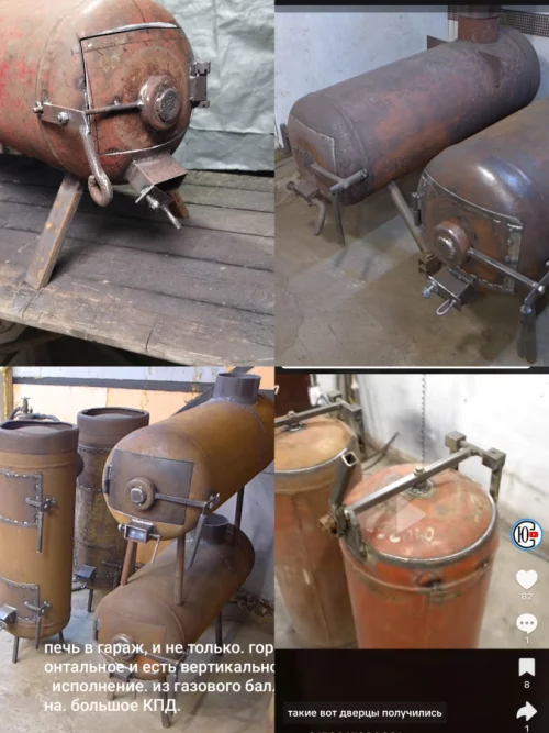 Печь в гараж и не только