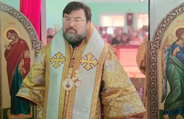 Епископ Бобруйский и Быховский Серафим возглавил Божественную литургию в храме Собора Белорусских Святых в день памяти равноапостольного великого князя Владимира