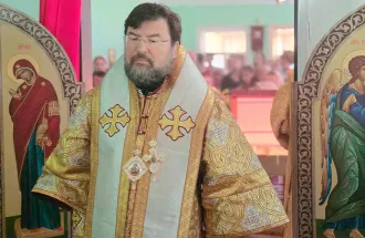 Епископ Бобруйский и Быховский Серафим возглавил Божественную литургию в храме Собора Белорусских Святых в день памяти равноапостольного великого князя Владимира