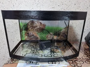 Аквариум панорамный с подсветкой 15л