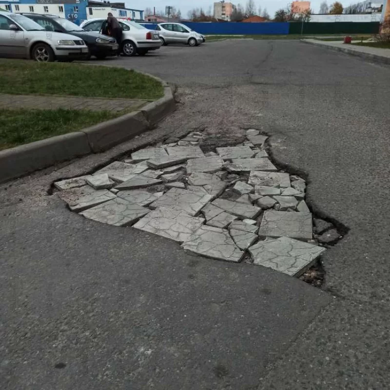 Новая методика асфальтирование дыр