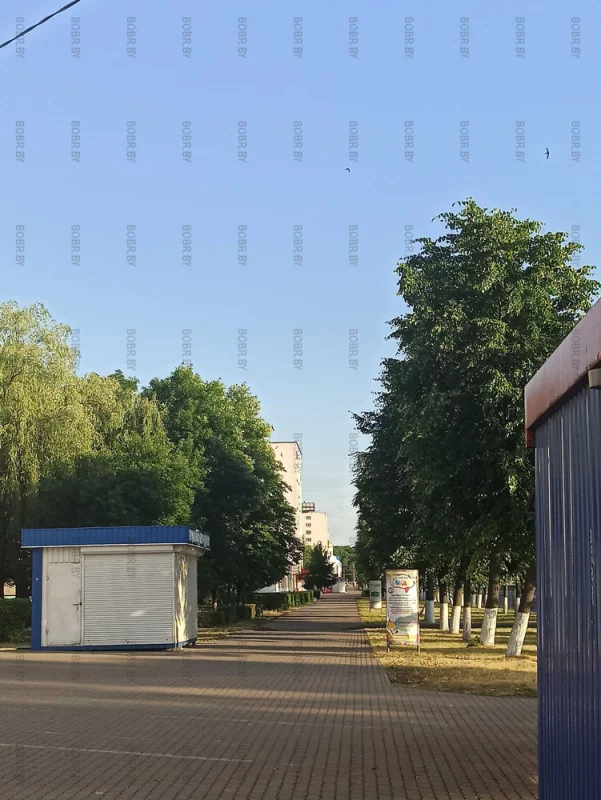 Ул. Минская ранним утром