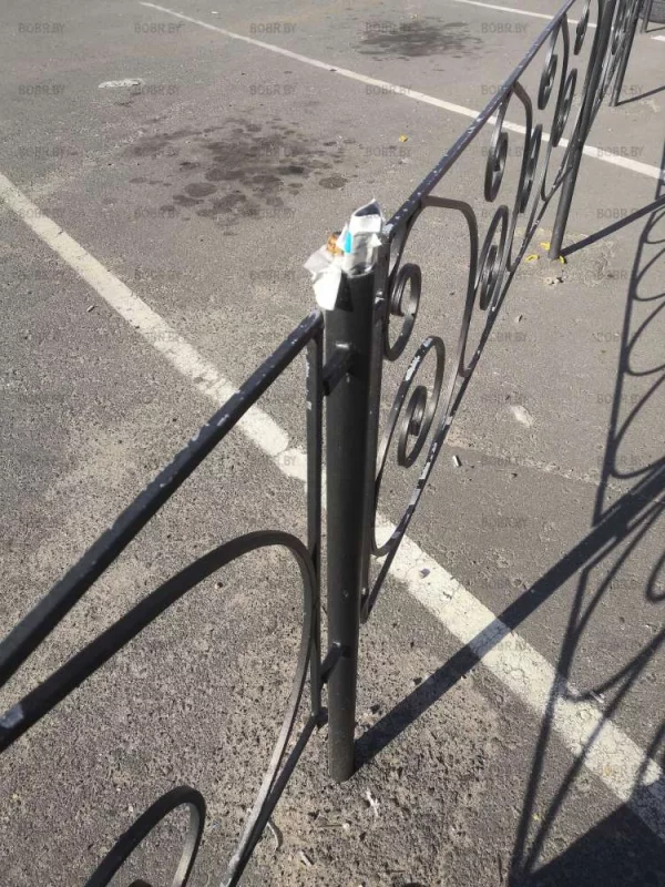 Тяжело донести до мусорки... 