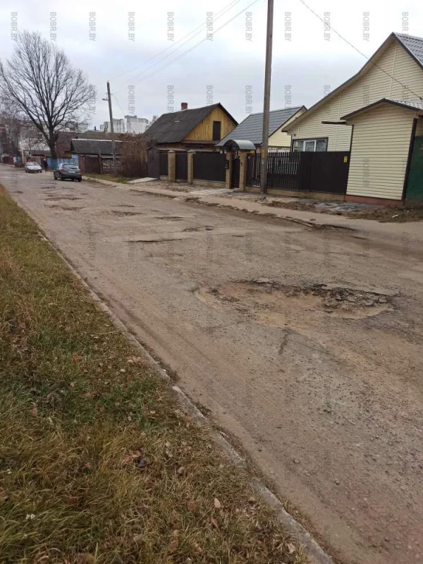 Вот такие дороги на ул. Мира