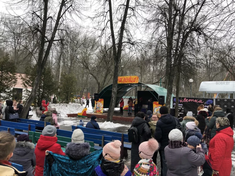 Масленица в парке