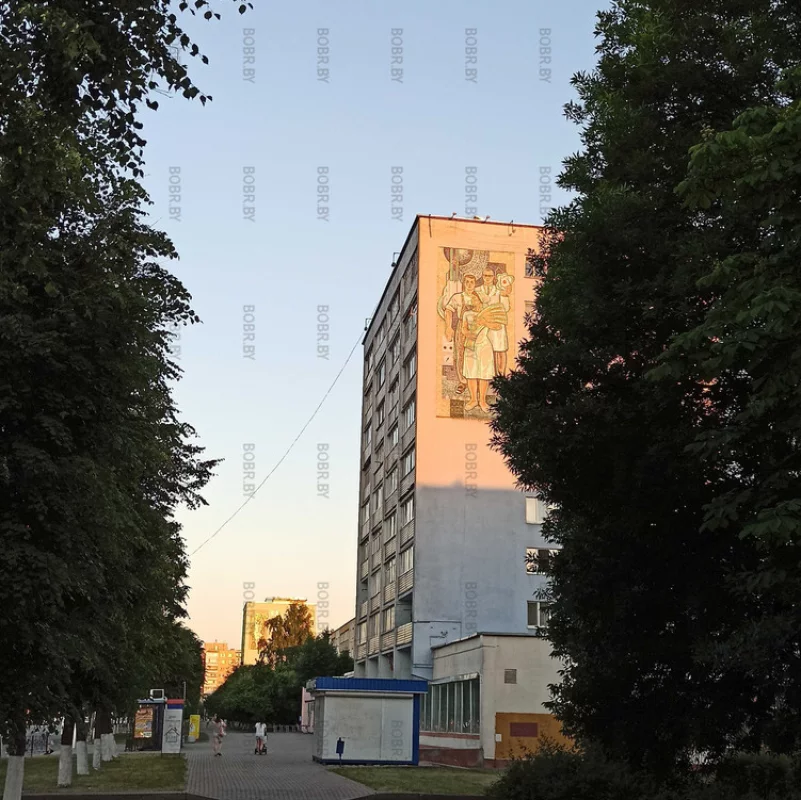 Знаменитые дома с мозаиками в лучах заката