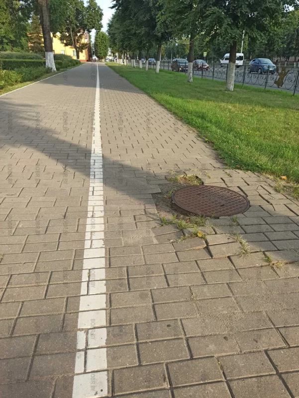 Улица Минская, велодорожка