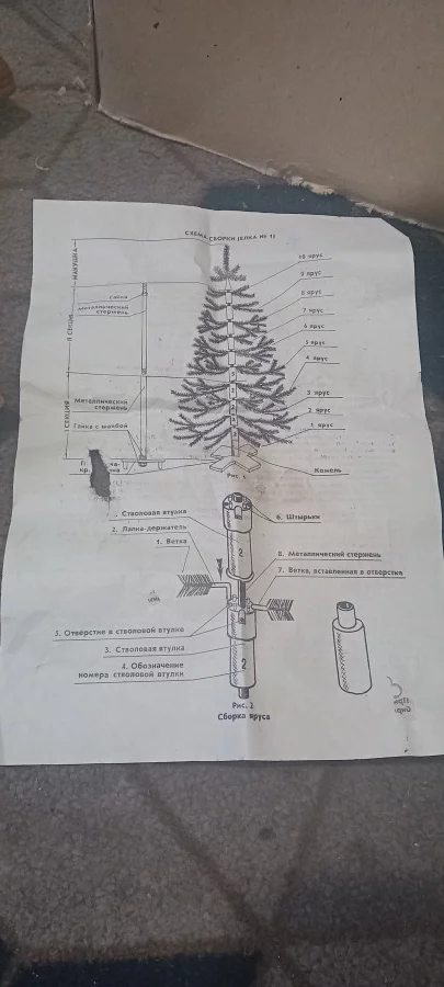 Винтажная Елка СССР цена договорная