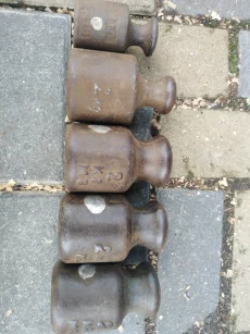 Весы торговые 10 кг с комплектом гирь в отличном состоянии