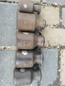 Весы торговые 10 кг с комплектом гирь в отличном состоянии