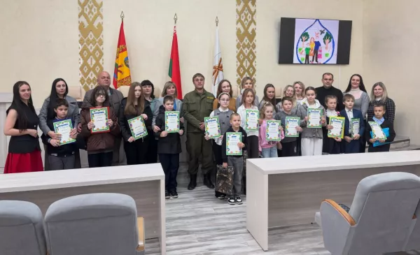 Семья и вода: в Бобруйске подвели итоги детского конкурса рисунка «Бобруйскводоканала»