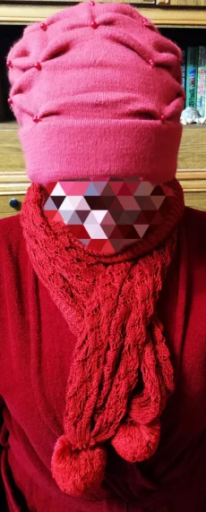 Шапка, шарфик