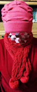 Шапка, шарфик