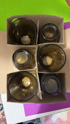 Набор посуды 44 предмета. Индонезия.