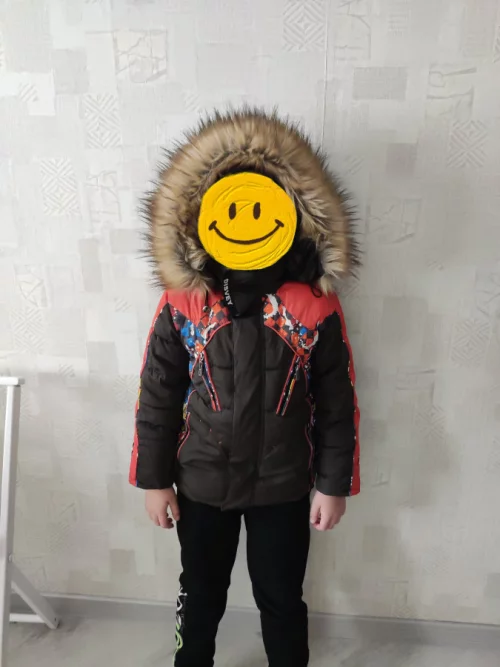 Куртка зимняя на мальчика 6-10 лет