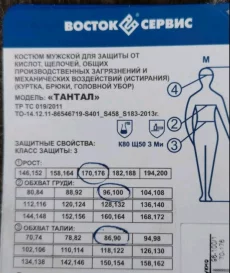 Спецодежду