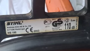 Stihl MS 180