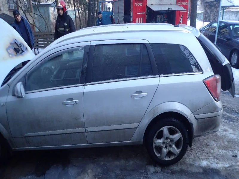На улице Гоголя горел автомобиль