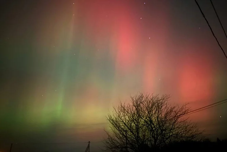 Бобруйск, Брест, Гродно и другие города Беларуси увидели одно из самых мощных северных сияний XXI века