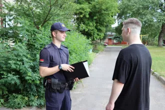 Участковый инспектор из Бобруйска Дмитрий Петров рассказал, как защитить велосипед от кражи