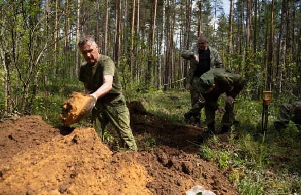 В Осиповичском районе стартовала масштабная поисковая экспедиция «Бобруйский котел»