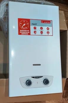 Газовая колонка Ariston Fast 10L NG (3632710) новая, не устанавливалас