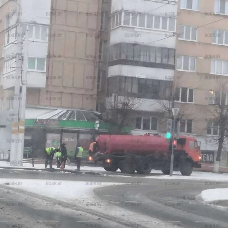 Аварийная ситуация на Минской