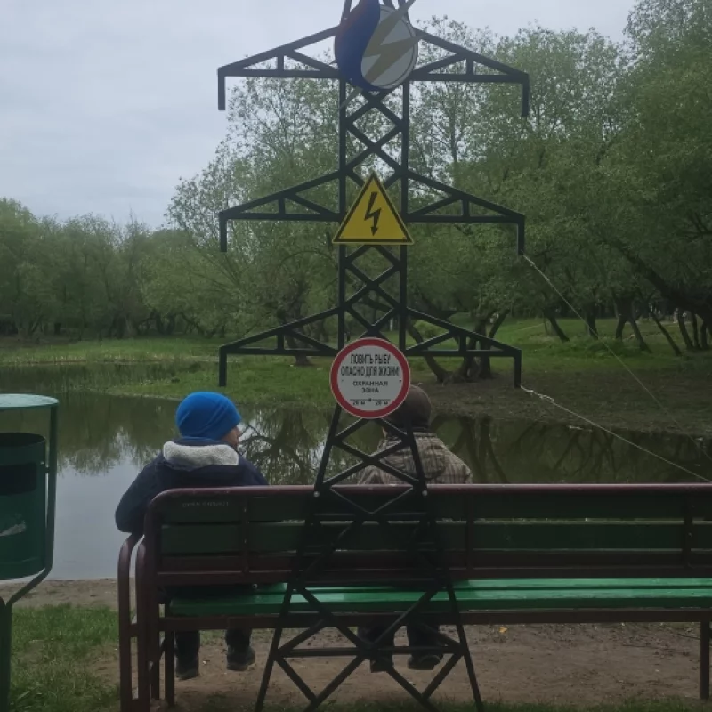 В парке новая малая архитектурная форма