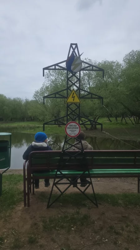 В парке новая малая архитектурная форма