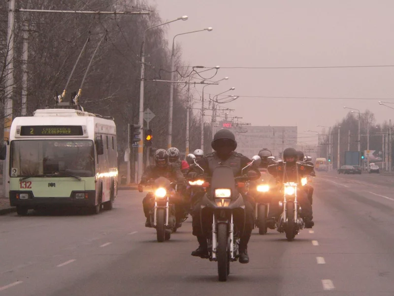 Осторожно! На дороге мотоциклы!