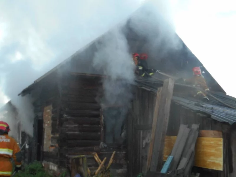 В Бобруйском районе на пожаре погиб человек