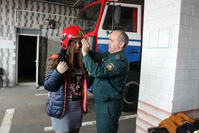 В гостях у спасателей