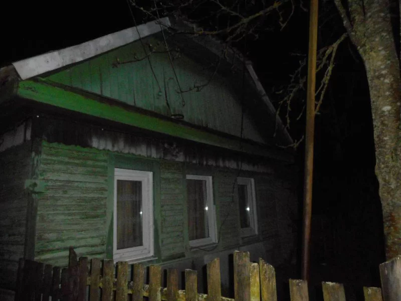Пожар в деревне Звезда