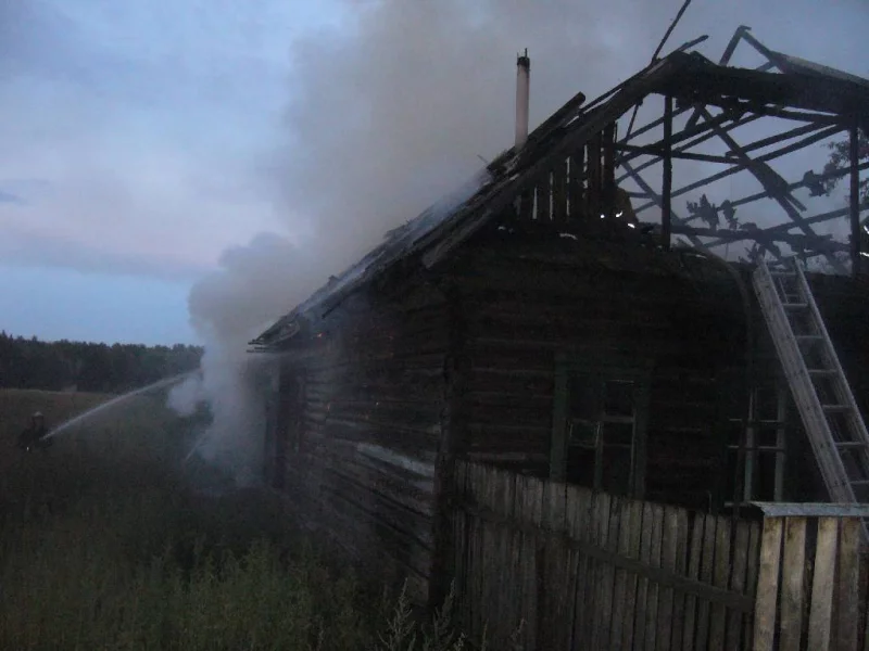 Пожар на даче