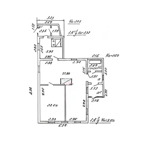 Бревенчатый дом по ул. Седова (район «Бабушкиной крынки)