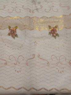 Тюль с люрексом, отрез