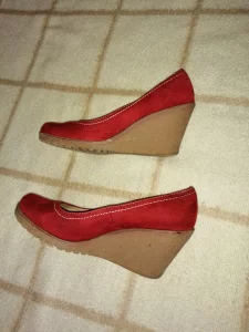 Туфли женские красные