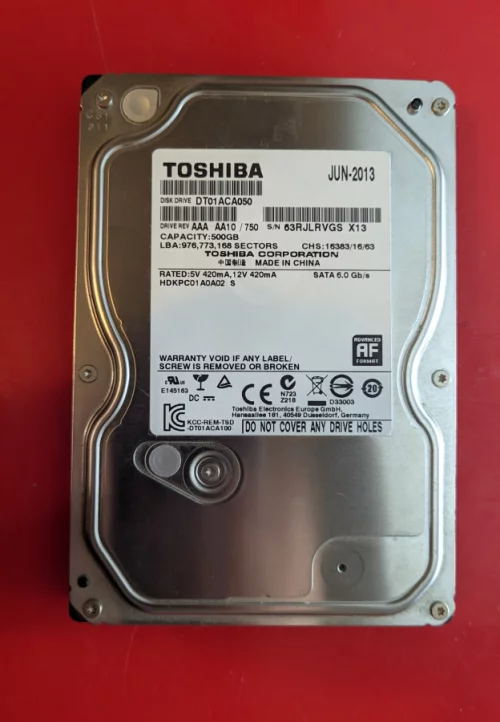 Жесткий диск для ПК TOSHIBA