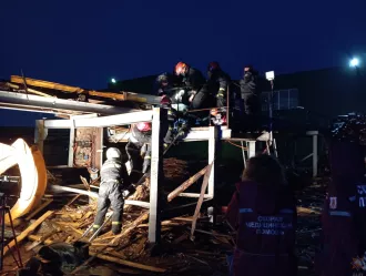 В Бобруйске спасатели помогли женщине, руку которой зажало в транспортерной ленте