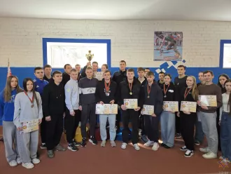 Команда Бобруйского ГРОЧС заняла 1 место в чемпионате по пожарно-спасательному спорту в Могилеве