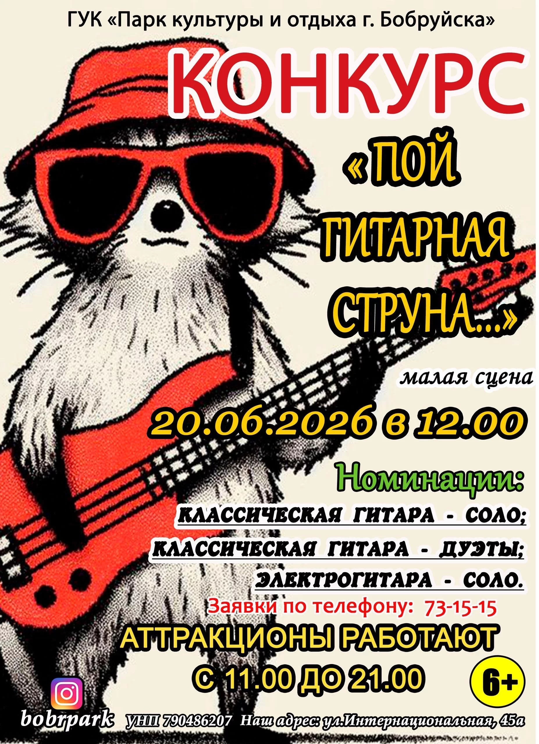 Музыкальный конкурс «Пой гитарная струна»