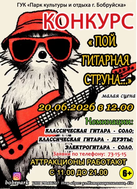 Музыкальный конкурс «Пой гитарная струна»
