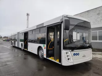 Бобруйские транспортники получили современный автобус МАЗ